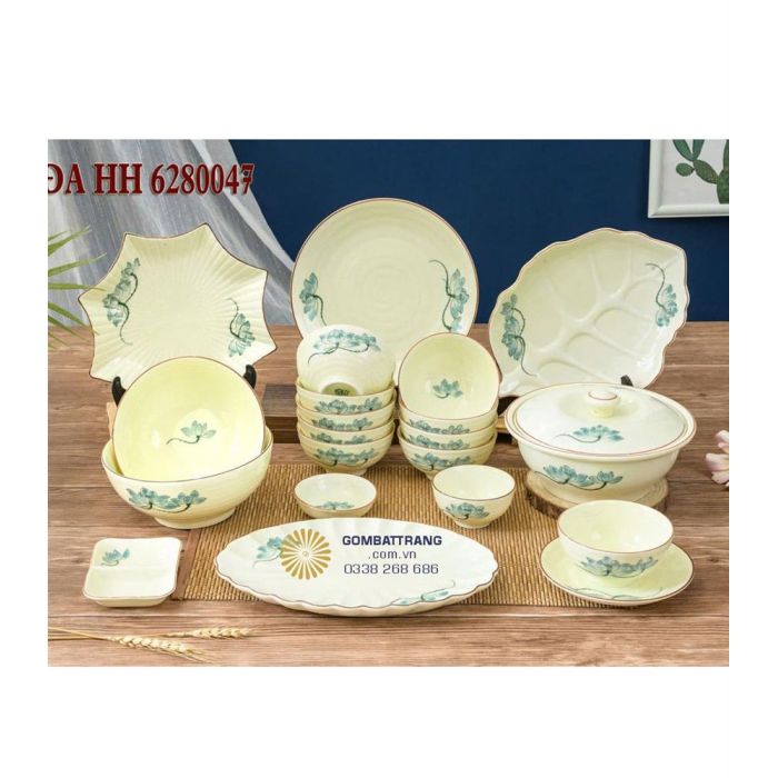 Đĩa sứ bát tràng- Sự kết hợp truyền thống & hiện đại