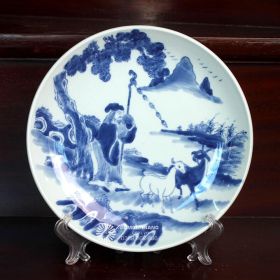 Đĩa sứ trưng bày Tô Vũ đẹp sang trọng