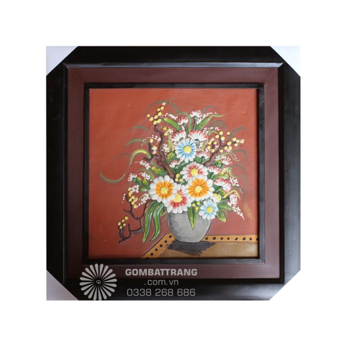 Tranh gốm treo tường GIAHII4574
