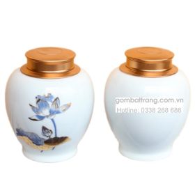 Hộp đựng trà bằng gốm – tô điểm cho không gian trà