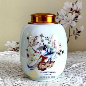 Hộp Đựng Trà Cao Cấp Quà Tặng Gốm Sứ Đẹp