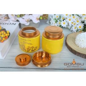 Hũ đựng chè gốm sứ Bát Tràng