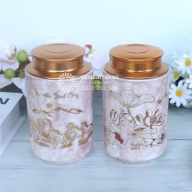 Hũ Đựng Trà Quà Tặng Gốm Sứ Rẻ Đẹp Sang