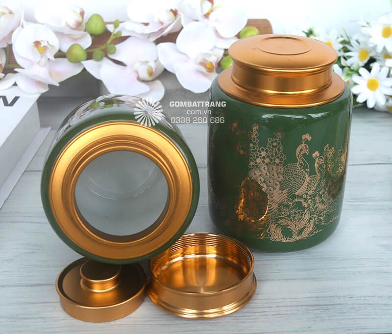Hộp đựng trà cao cấp là điểm nhấn cho không gian sống