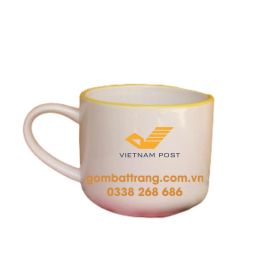 In chữ lên cốc sứ mới