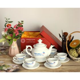 In logo ấm chén quà tặng giá rẻ Hà Nội