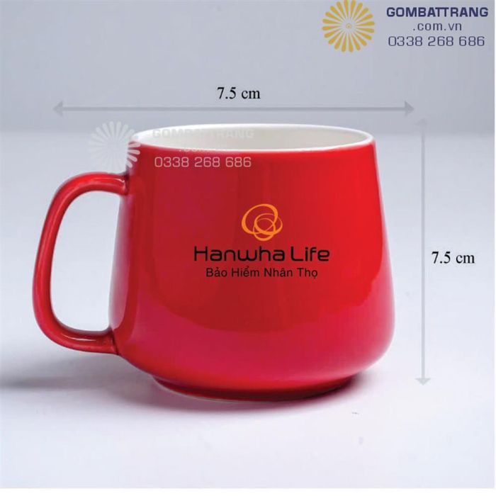 In logo lên cốc sứ quà tặng giá rẻ