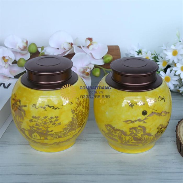Lọ Đựng Chè Đẹp Sang Trọng Giá Rẻ