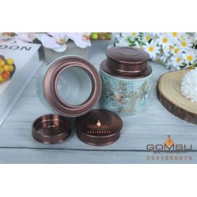 Lọ đựng trà sứ cao cấp