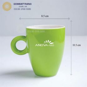 Ly sứ in logo giá rẻ quà tặng gốm sứ Bát Tràng