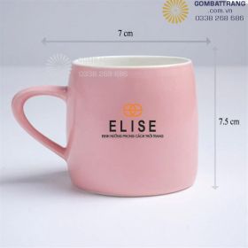 Ly sứ quà tặng in logo theo yêu cầu giá rẻ