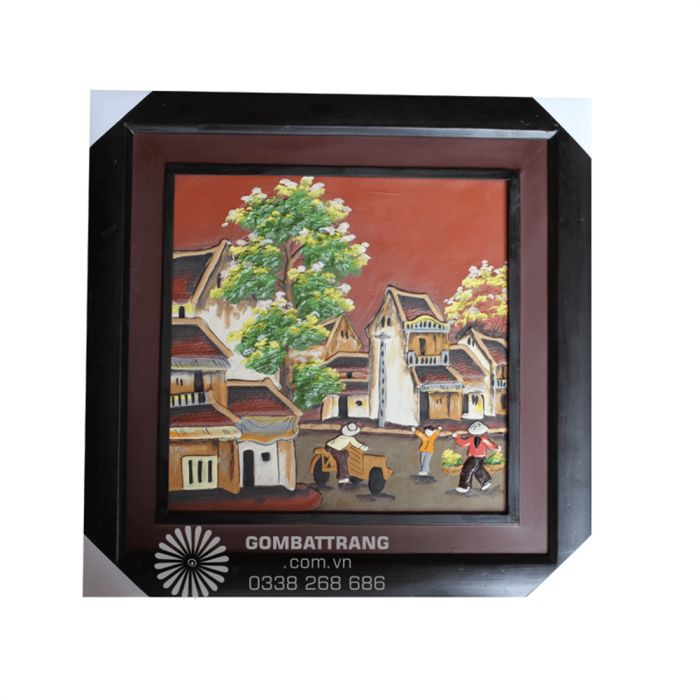 Tranh bát tràng GIAHII4612