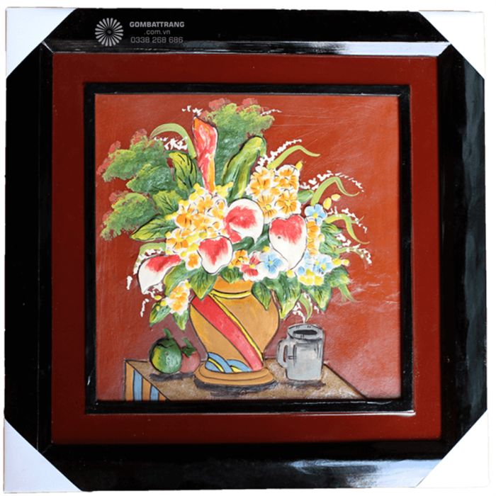 Tranh gốm Bát Tràng GIAHII4489