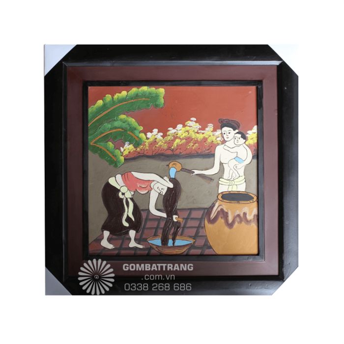 Tranh gốm GIAHII4630