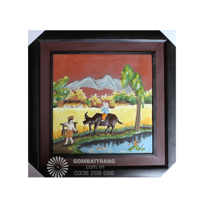 Tranh gốm ghép mảnh GIAHII4588