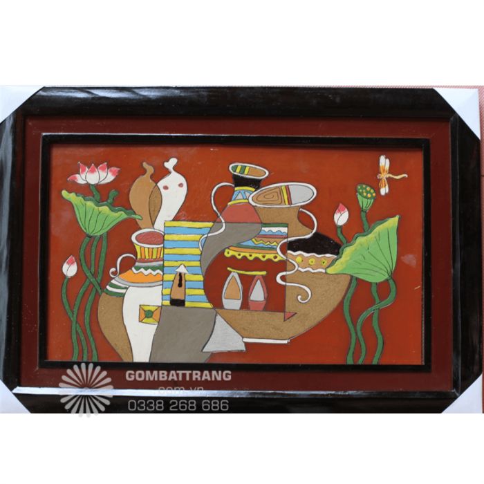 Tranh gốm nghệ thuật GIAHII4697