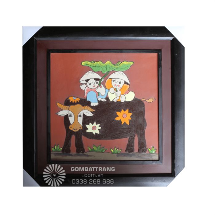 Tranh gốm ốp tường GIAHII4633