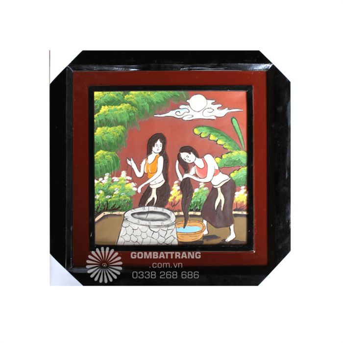 Tranh gốm ốp tường GIAHII4538