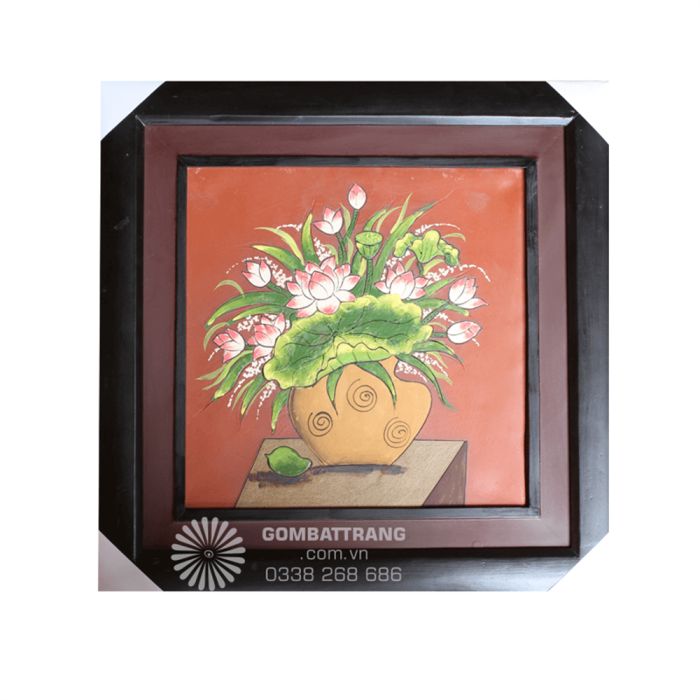 Tranh gốm phù lãng GIAHII4584