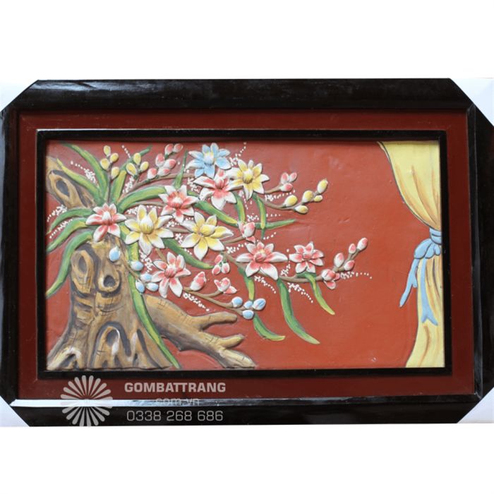 Tranh gốm sứ Bát Tràng GIAHII4720