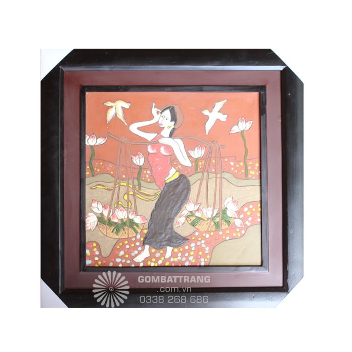 Tranh gốm sứ  GIAHII4659