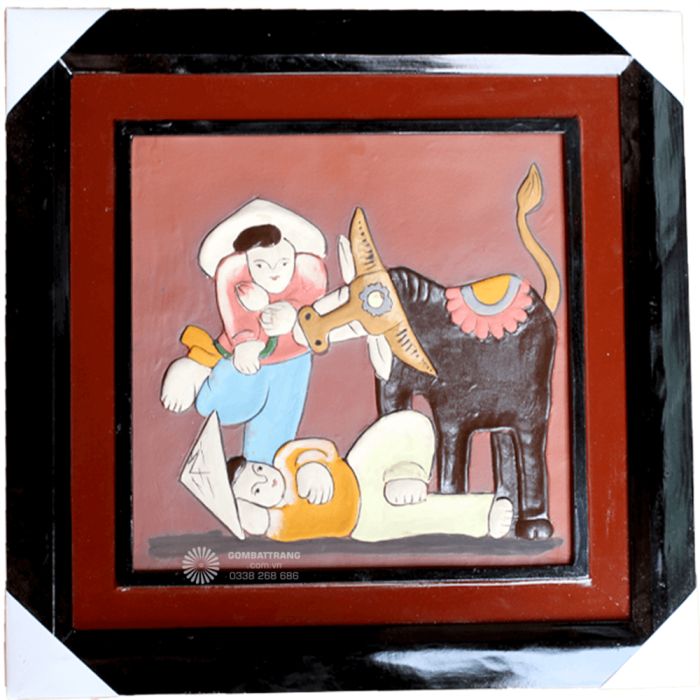 Tranh gốm HGAT4485