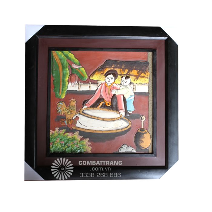 Tranh sứ treo tường GIAHII4602