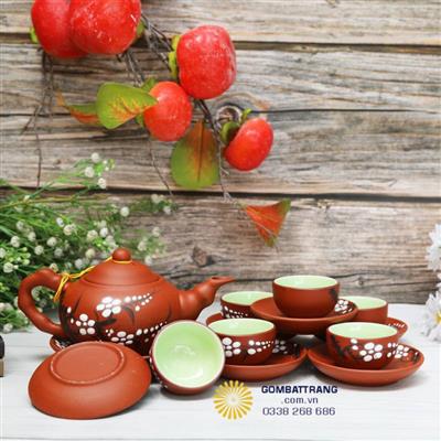 Ấm gốm uống trà Bát Tràng – Tặng phẩm hồn Việt