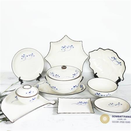 bo-bat-dia-hoa-sen-trang-tri-can-bep