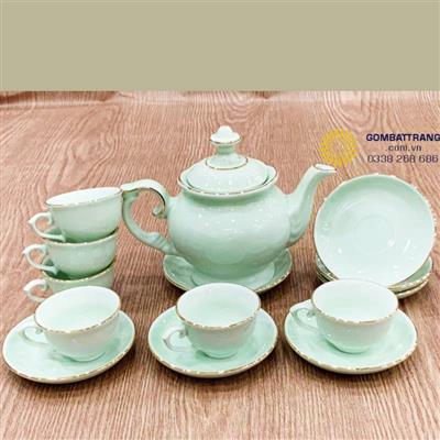 Bộ bình trà đẹp Phú Quý Ngọc trang trí phòng