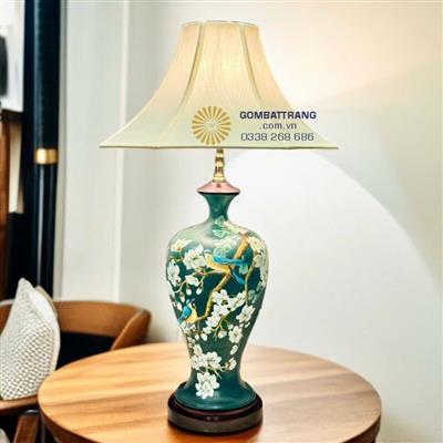 Ấm áp,thư thái cùng tuyệt tác Đèn gốm bát tràng