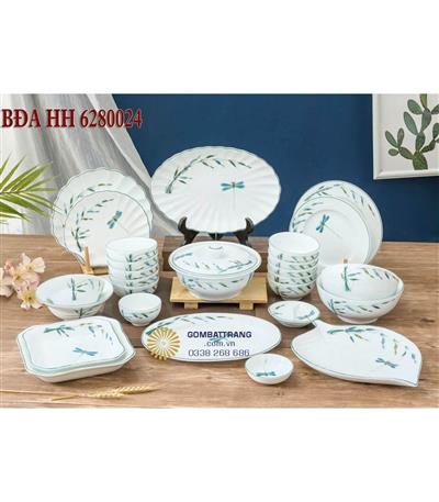 Bát đĩa gốm bát tràng-Mang đậm nét việt cho căn bếp 