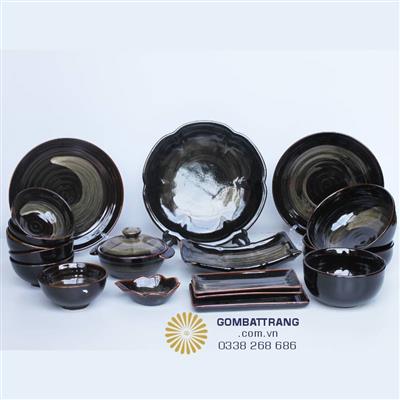 Bát đĩa gốm thủ công cao cấp nhà hàng – Sang trọng, bền đẹp