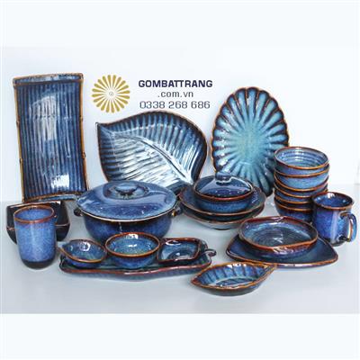 Bát đĩa xinh Bát Tràng tinh hoa gốm sứ Việt đạt chuẩn