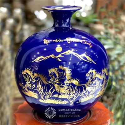 Bình Gốm Sứ Hút Tài Lộc Bền Đẹp Giá Tốt