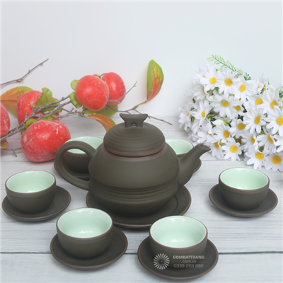 Bộ ấm chén Bát Tràng giá rẻ uy tín