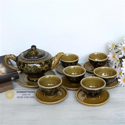 Bộ Ấm Chén Uống Trà Giá Rẻ Quà Tặng Cao Cấp