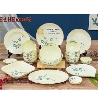 Bộ bát đĩa bát tràng cao cấp-Nâng tầm bữa cơm Việt