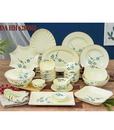 Bộ bát đĩa bát tràng-Gói trọn tinh hoa gốm việt