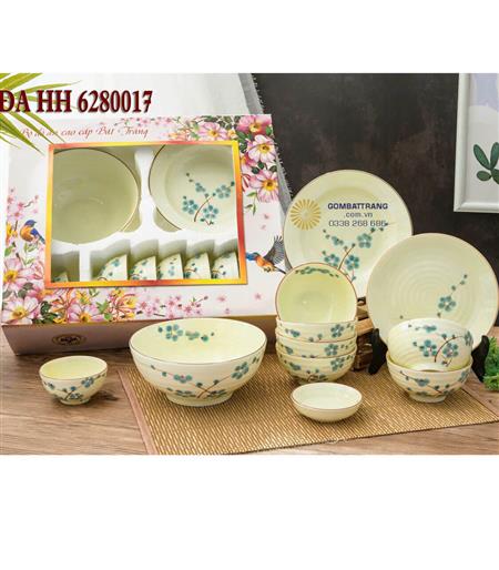 bo-chen-dia-cao-cap-bat-trang-ve-hoa-mai-xanh-dep-mat