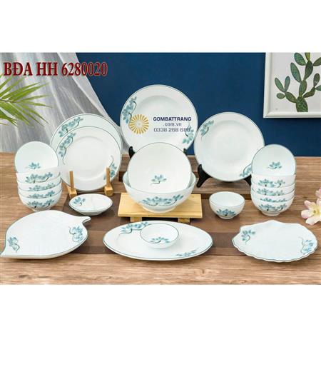 bo-chen-dia-cao-cap-bat-trang-men-trang-hoa-tiet-sen-xanh