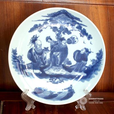 Chén đĩa kiểu xưa Tam Đa Phúc Lộc Thọ