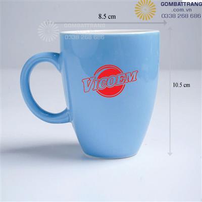 Cốc sứ in logo gốm sứ Bát Tràng