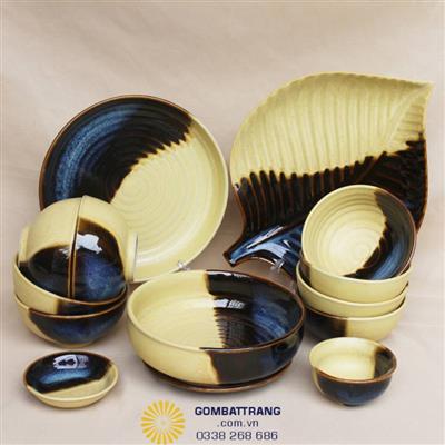Đầu tư bộ chén đĩa đẹp Bát Tràng cho bữa cơm an lành