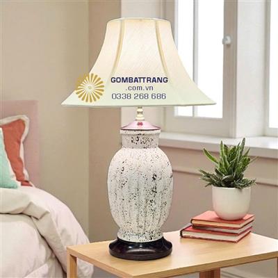 Đèn ngủ gốm sứ Bát Tràng cao cấp