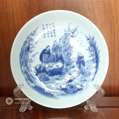 Đĩa cổ Trúc Lâm Thất Hiền giá rẻ uy tín