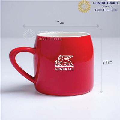 In cốc sứ giá rẻ quà lưu niệm bằng gốm sứ