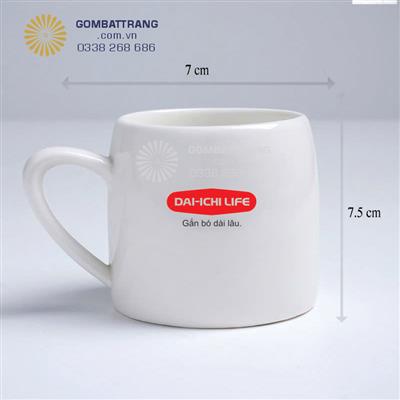 In logo lên cốc sứ theo yêu cầu giá rẻ