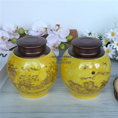 Lọ Đựng Chè Đẹp Sang Trọng Giá Rẻ