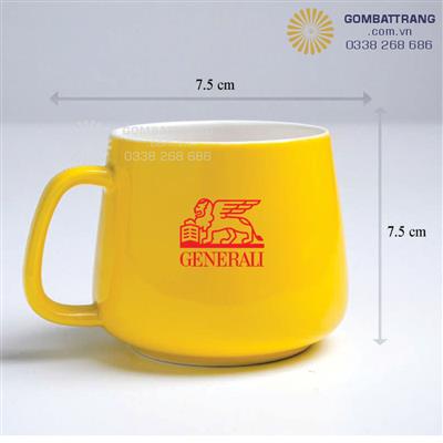 Ly sứ in logo giá rẻ gốm sứ Bát Tràng